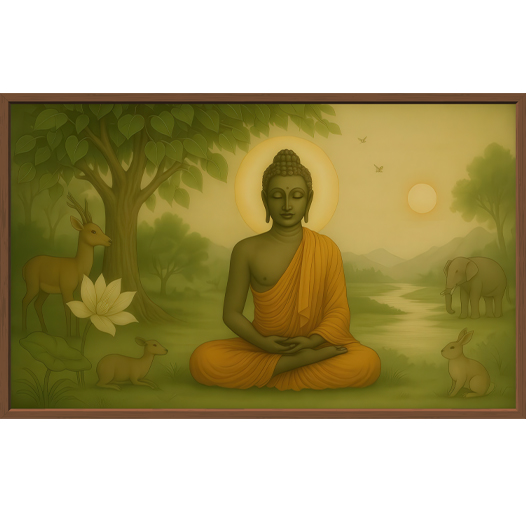 Budha wall art
