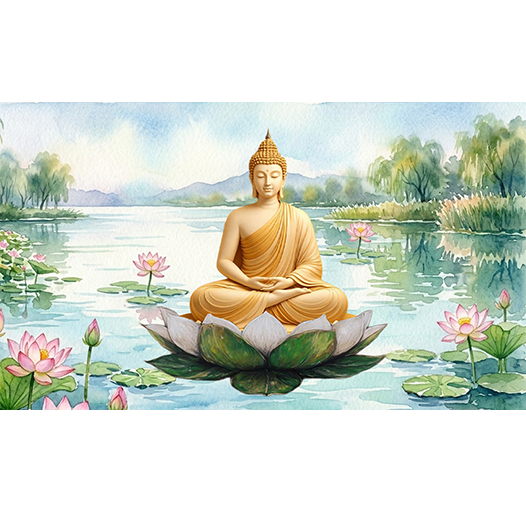 Budha wall art
