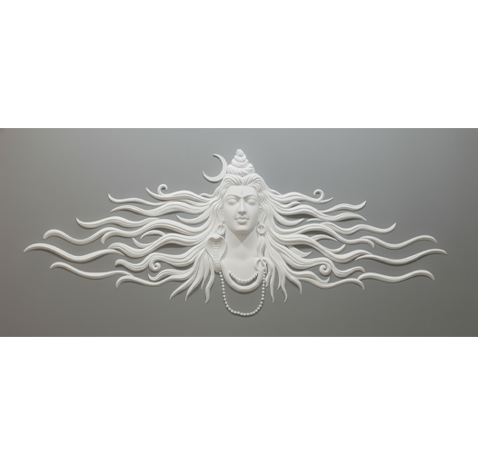 Shiva 3d pop mural
